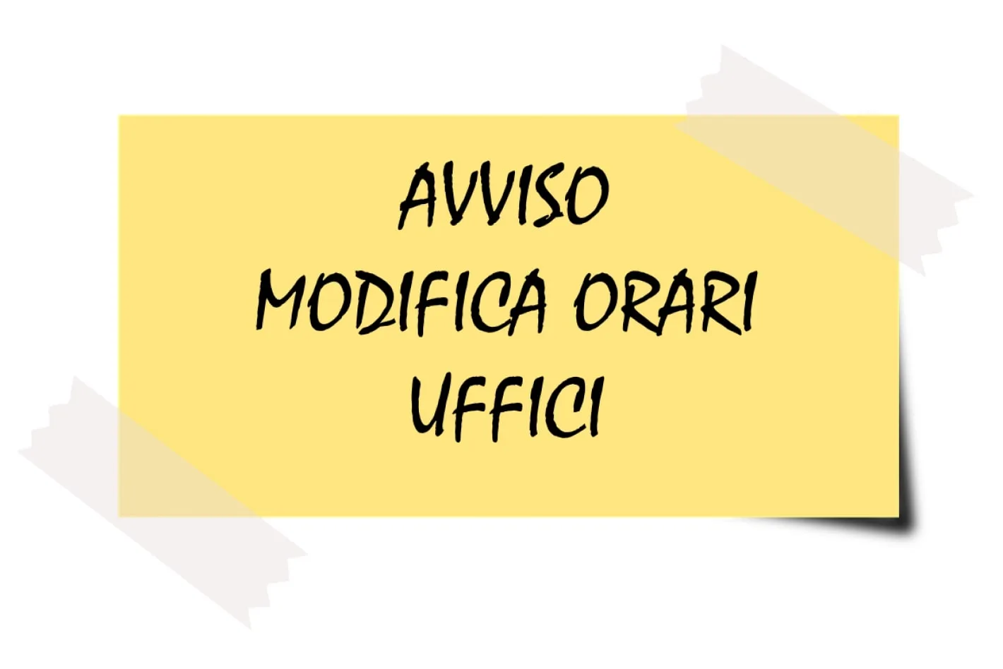 Nuovi orari di apertura al pubblico degli uffici comunali