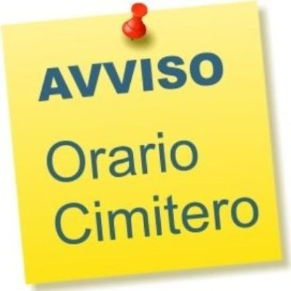 Nuovi orari di apertura del cimitero comunale